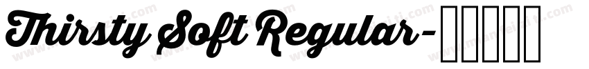 Thirsty Soft Regular字体转换